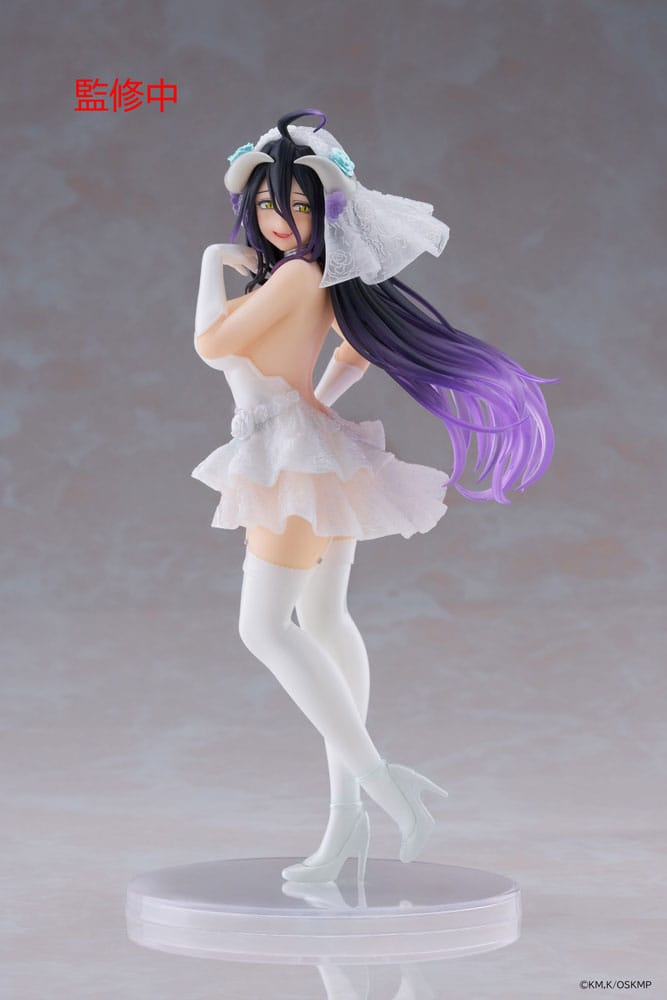 Overlord Albedo Wedding PVC Statue Coreful Edition 18 cm