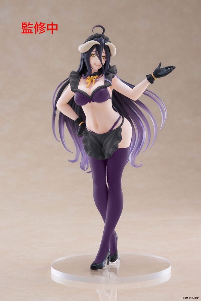 Date A Live Kurumi Tokisaki Aqua Float Girls PVC Statue Renewal Edition 10 cm Overlord Albedo Maid Renewal PVC Statue Coreful Edition 18 cm