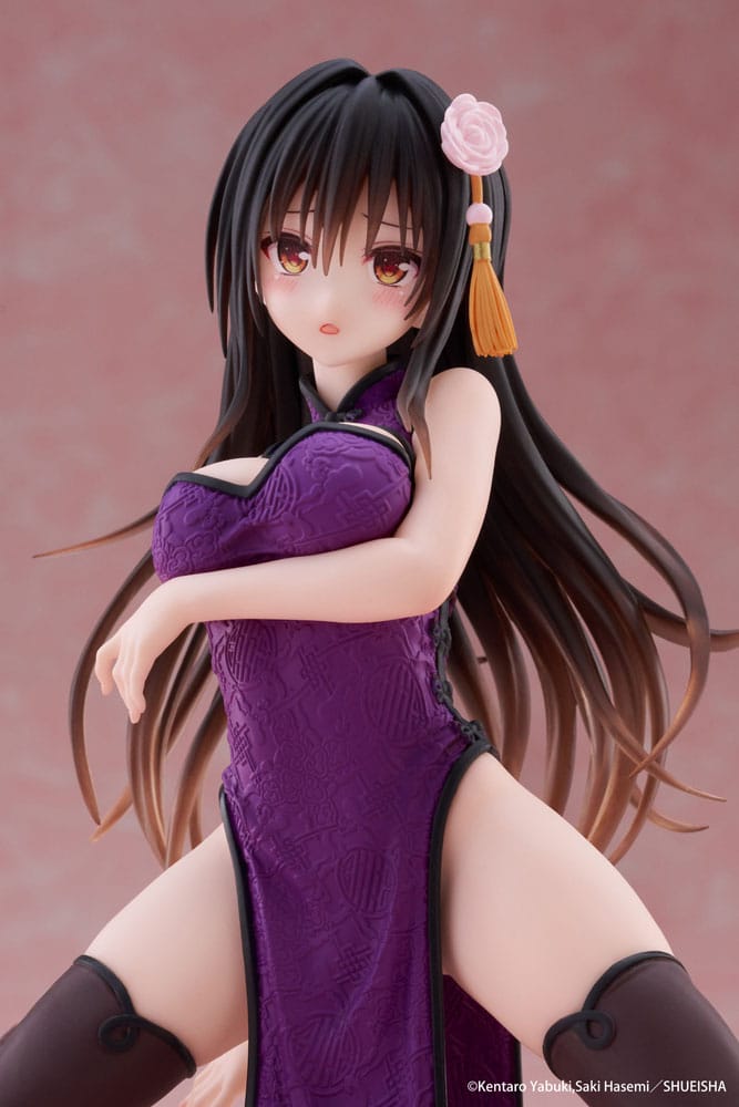 To Love Ru Darkness Yui Kotegawa Desktop Cute PVC Statue Chinese Dress Ver 13CM