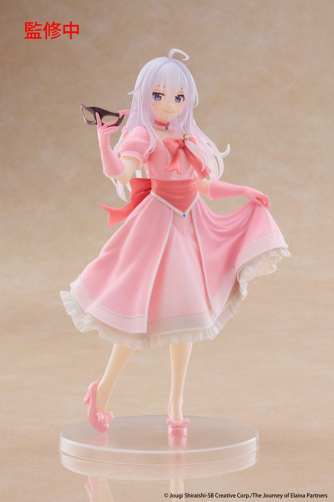 Wandering Witch Elaina Mask and Party Dress Ver The Journey of Elaina Coreful PVC Statue 18 cm