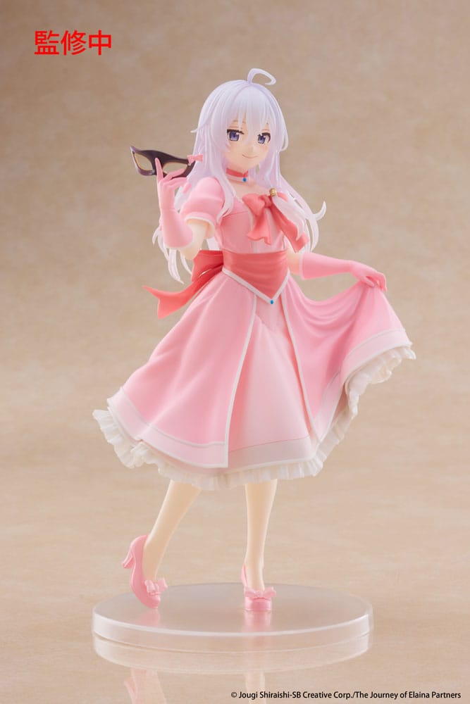 Wandering Witch Elaina Mask and Party Dress Ver The Journey of Elaina Coreful PVC Statue 18 cm