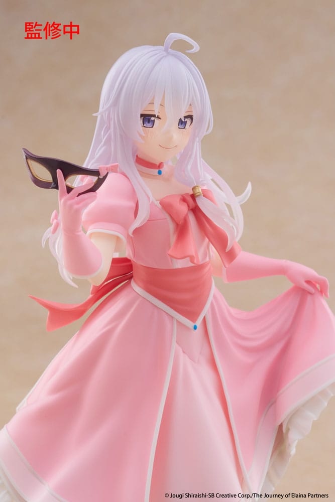 Wandering Witch Elaina Mask and Party Dress Ver The Journey of Elaina Coreful PVC Statue 18 cm