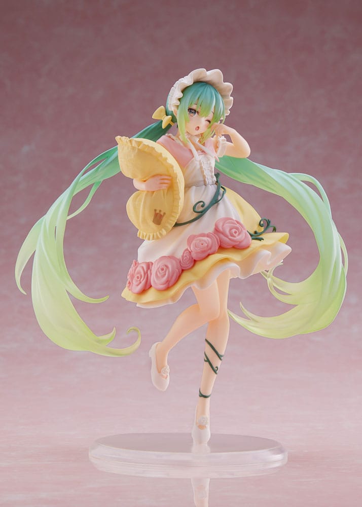Hatsune Miku Wonderland Sleeping Beauty Reissue Hatsune Miku PVC Statue 18 cm