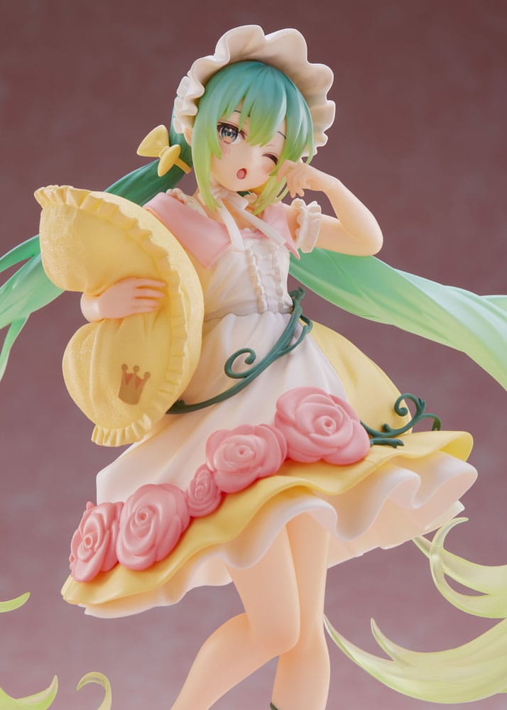 Hatsune Miku Wonderland Sleeping Beauty Reissue Hatsune Miku PVC Statue 18 cm