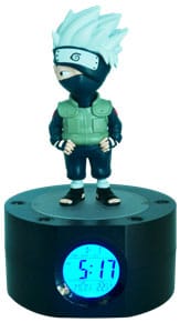 Naruto Kakashi Shippuden Alarm Clock Light 18 cm