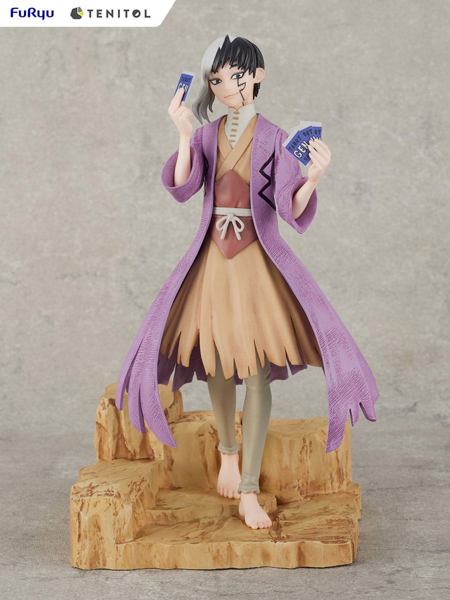 Dr Stone Gen Asagiri PVC Statue 28 cm