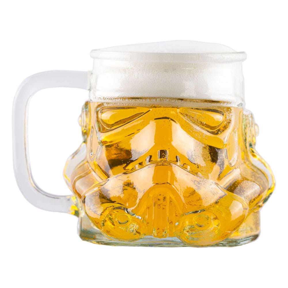 Original Stormtrooper Beer Glass Galactic Collectible Barware Stormtrooper Design