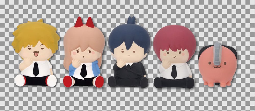 Chainsaw Man Chubby Chainsaw Man Twinchees Mini Figures 5 cm Display 24 Pieces