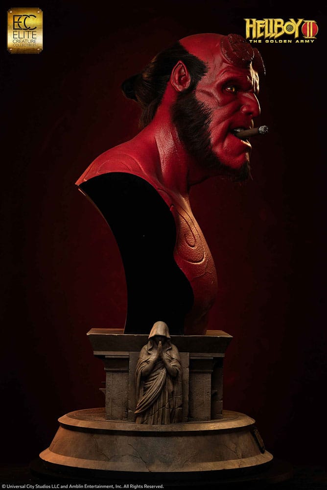 Elite Creature Collectibles Hellboy Hellboy II: The Golden Army Life-Size Bust 100 cm