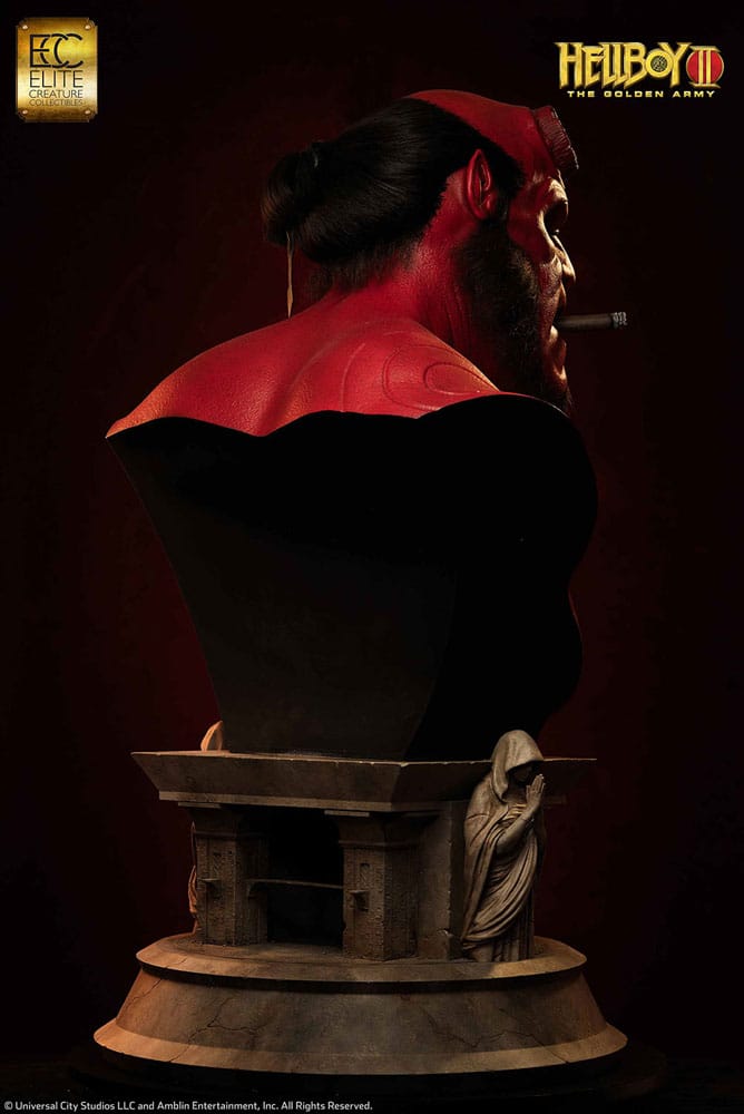 Elite Creature Collectibles Hellboy Hellboy II: The Golden Army Life-Size Bust 100 cm