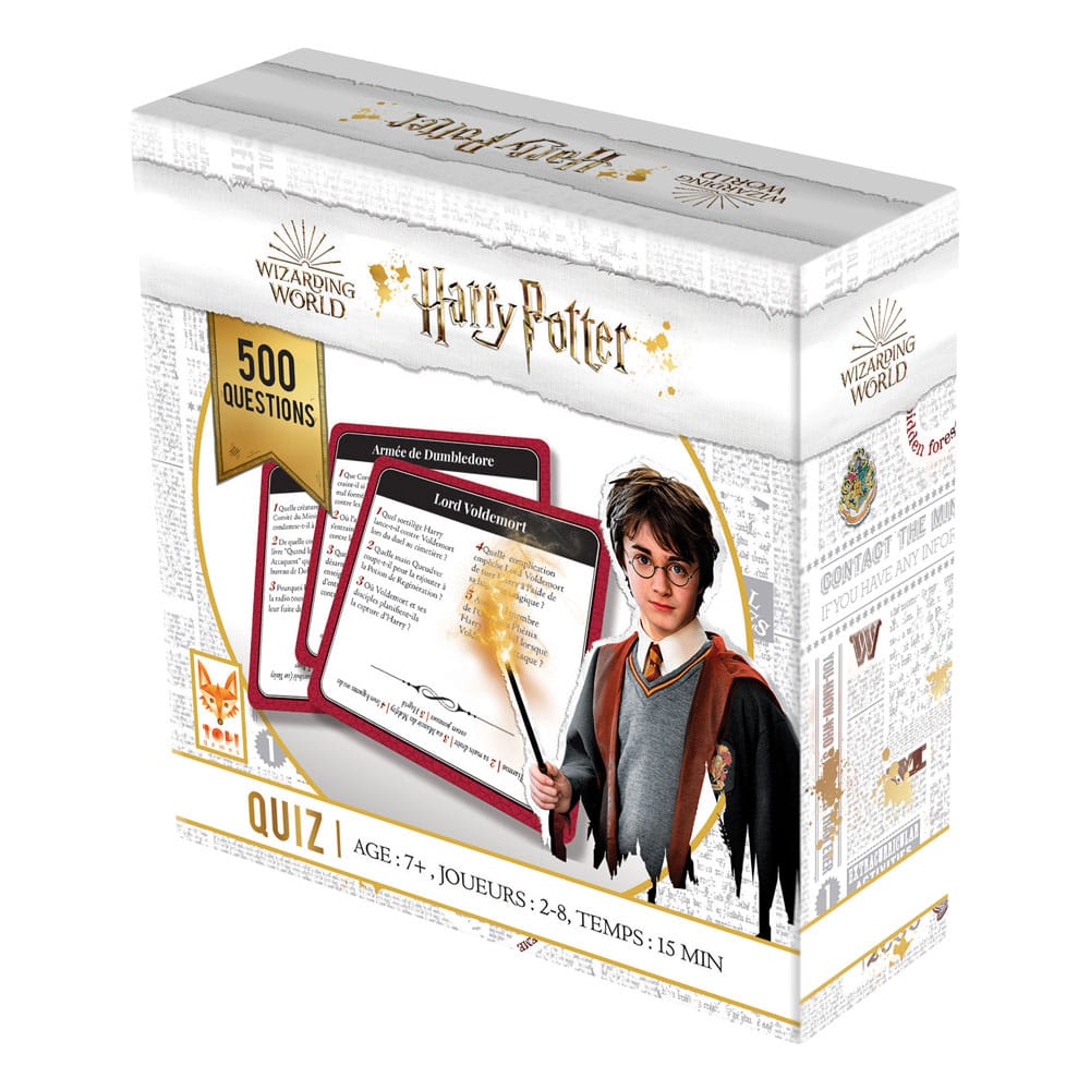 Harry Potter Quiz Card Game 500 Questions French Version