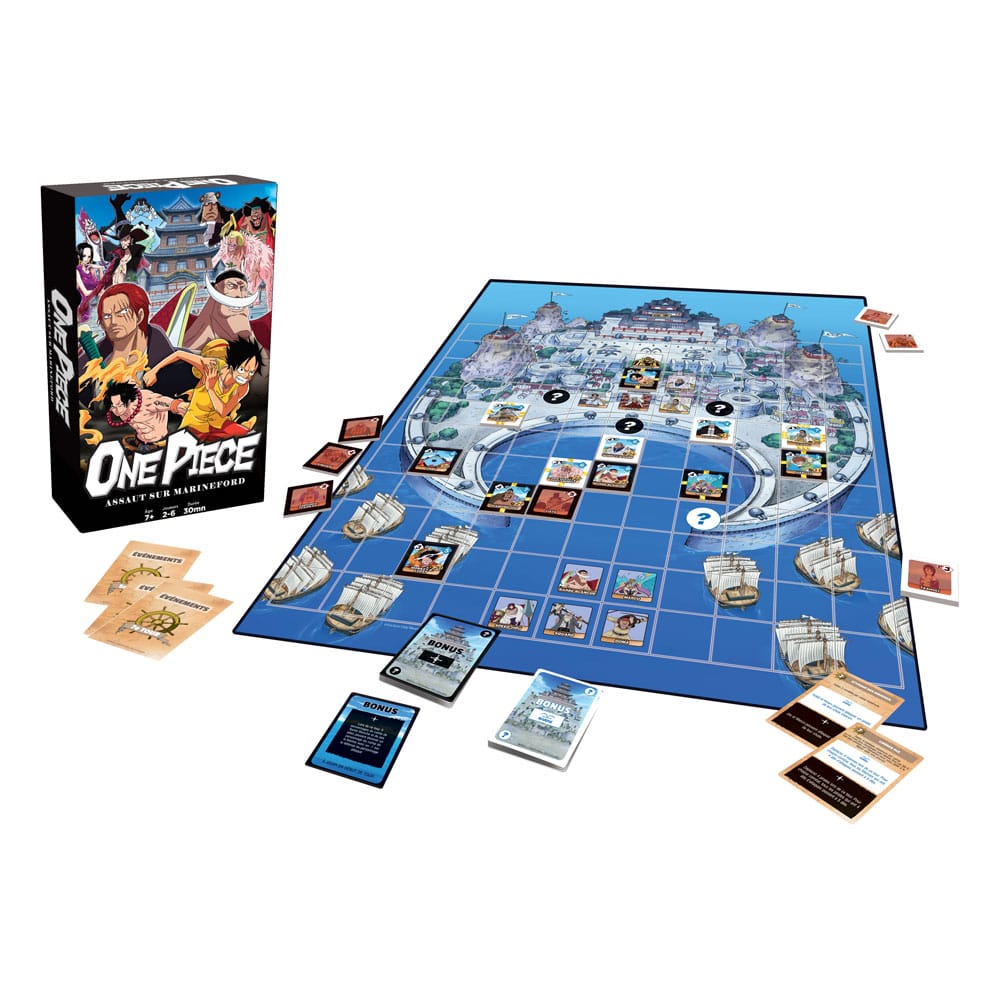 One Piece Assault on Marineford One Piece Board Game French Version