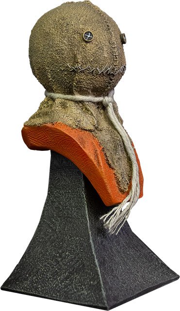 Trick R Treat Sam Mini Bust, close-up detail