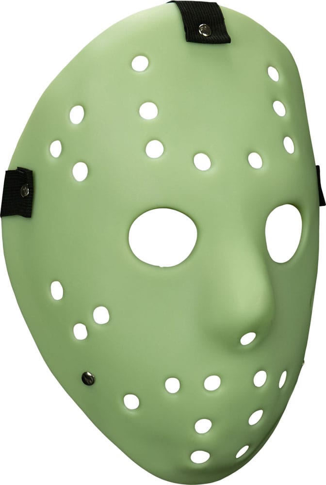 Killer Hockey Goalie Injection Mask - Glow (Similar To The Friday The 13th Jason Mask), side angle