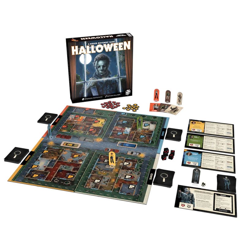 Halloween (1978) Board Game - Michael Myers, alternate view
