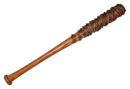 Zombie Smasher Replica Baseball Bat (Similar To The Walking Dead Lucille Bat)