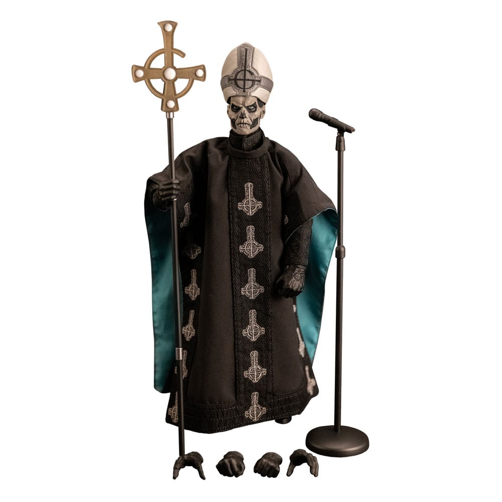 Ghost Papa Emeritus II Ghost Action Figure 1 6 Scale 30 cm