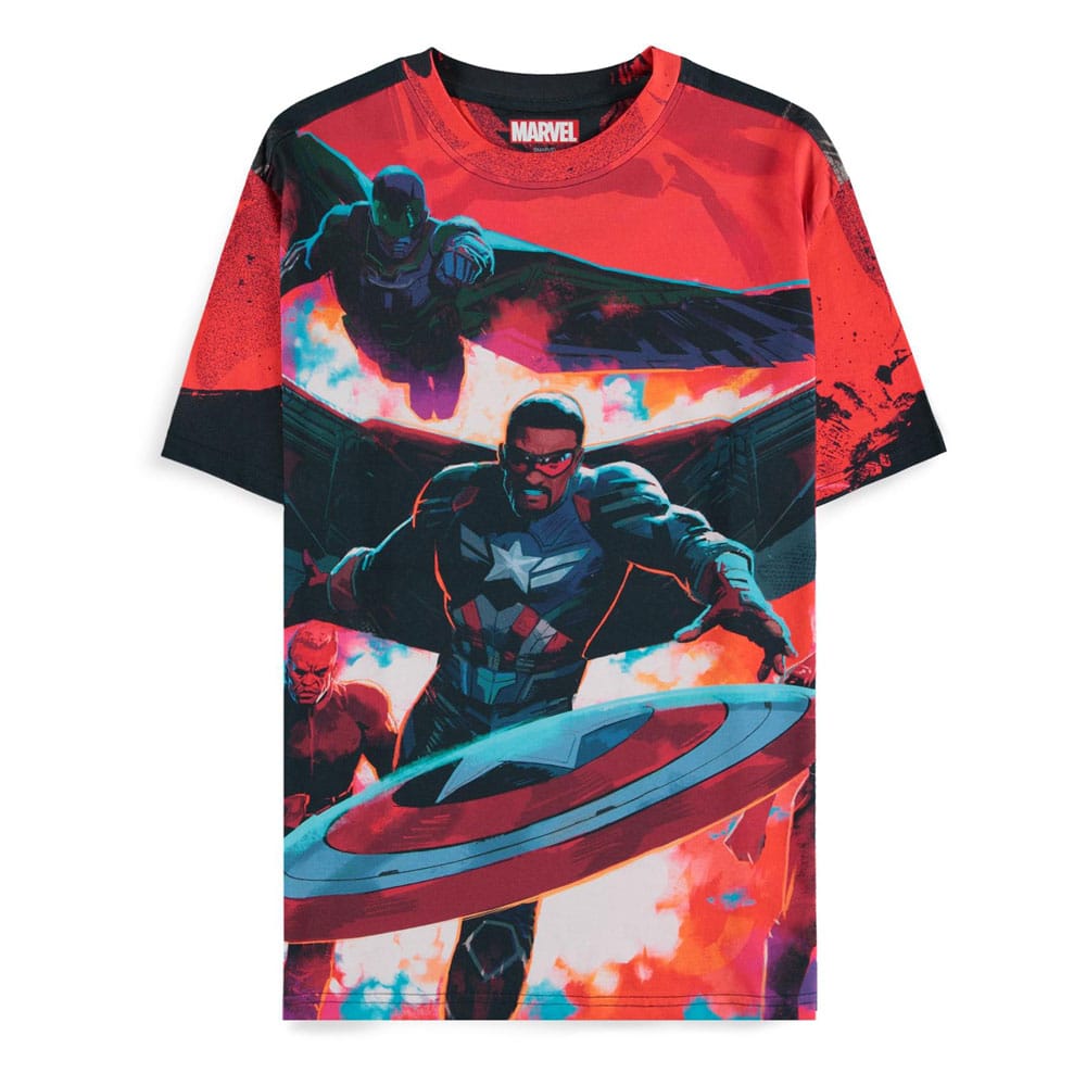 Captain America Character Captain America Brave New World T Shirt Size L