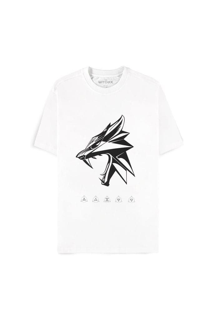 The Witcher Wolf Head Wild Hunt T Shirt Size M