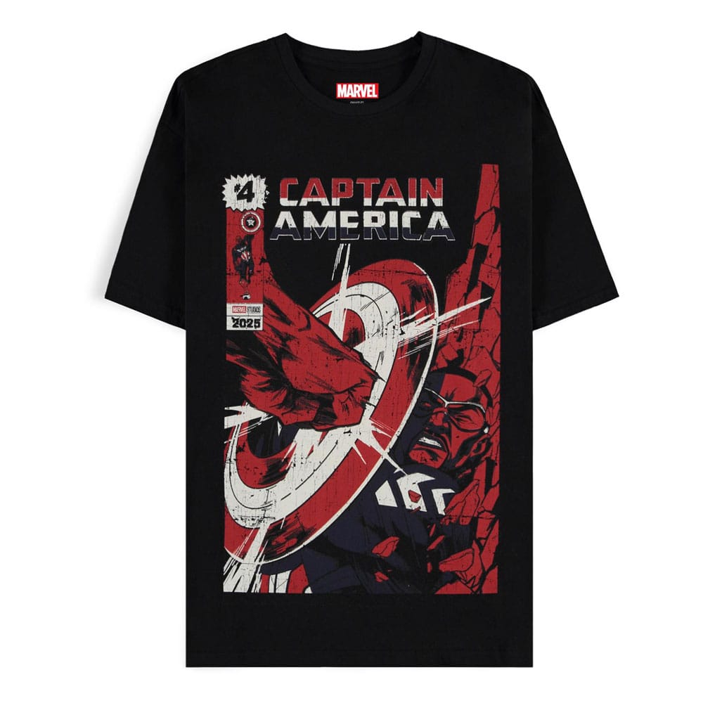 Captain America Retro Captain America Brave New World T Shirt Size M
