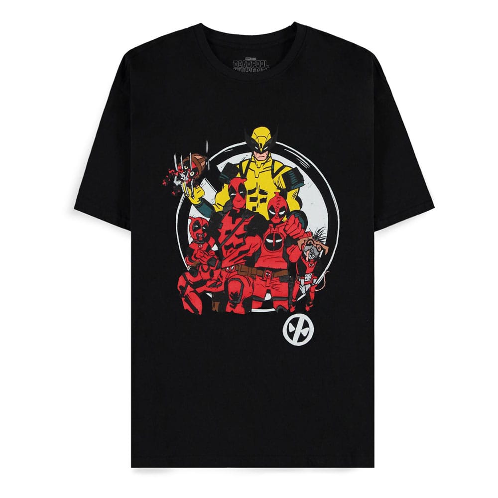 Deadpool Family Portrait Deadpool T Shirt Size L