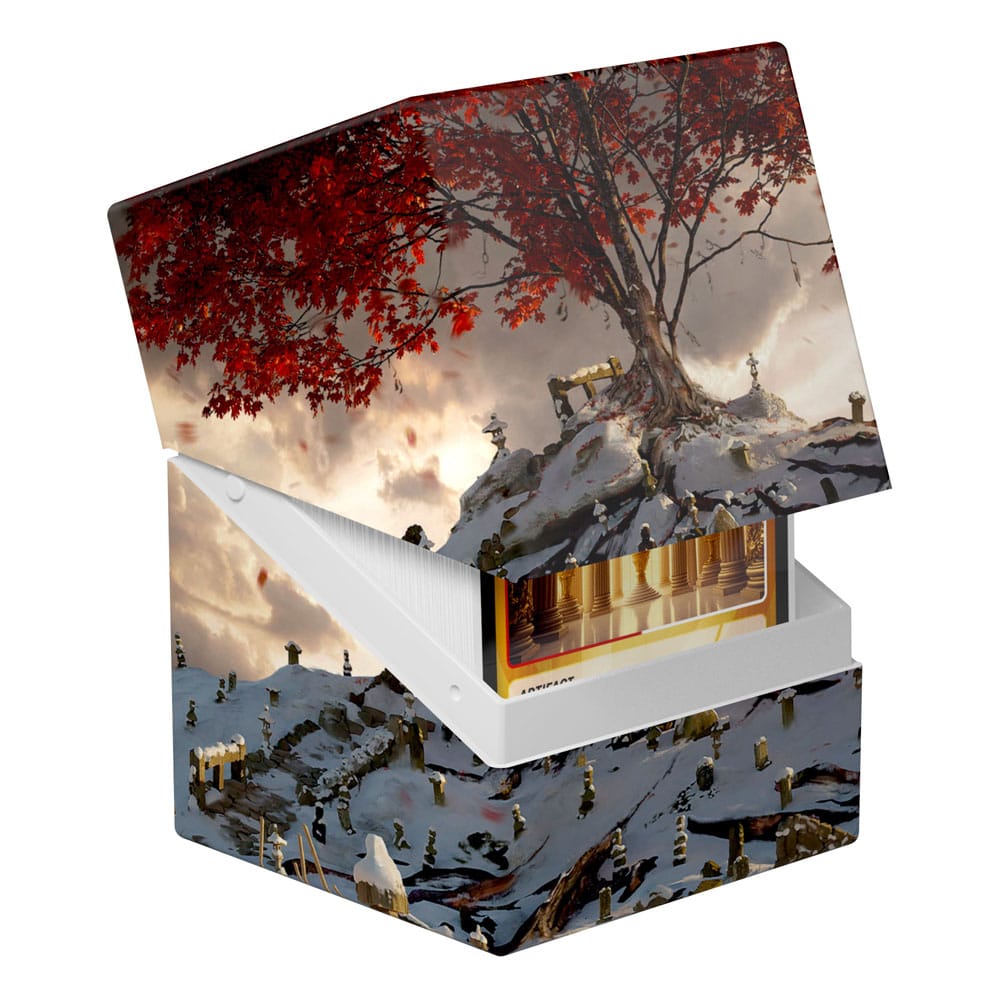 Ultimate Guard Artist Edition #2 Mario Renaud RTE Boulder 100+ In Icy Bloom Deck Box