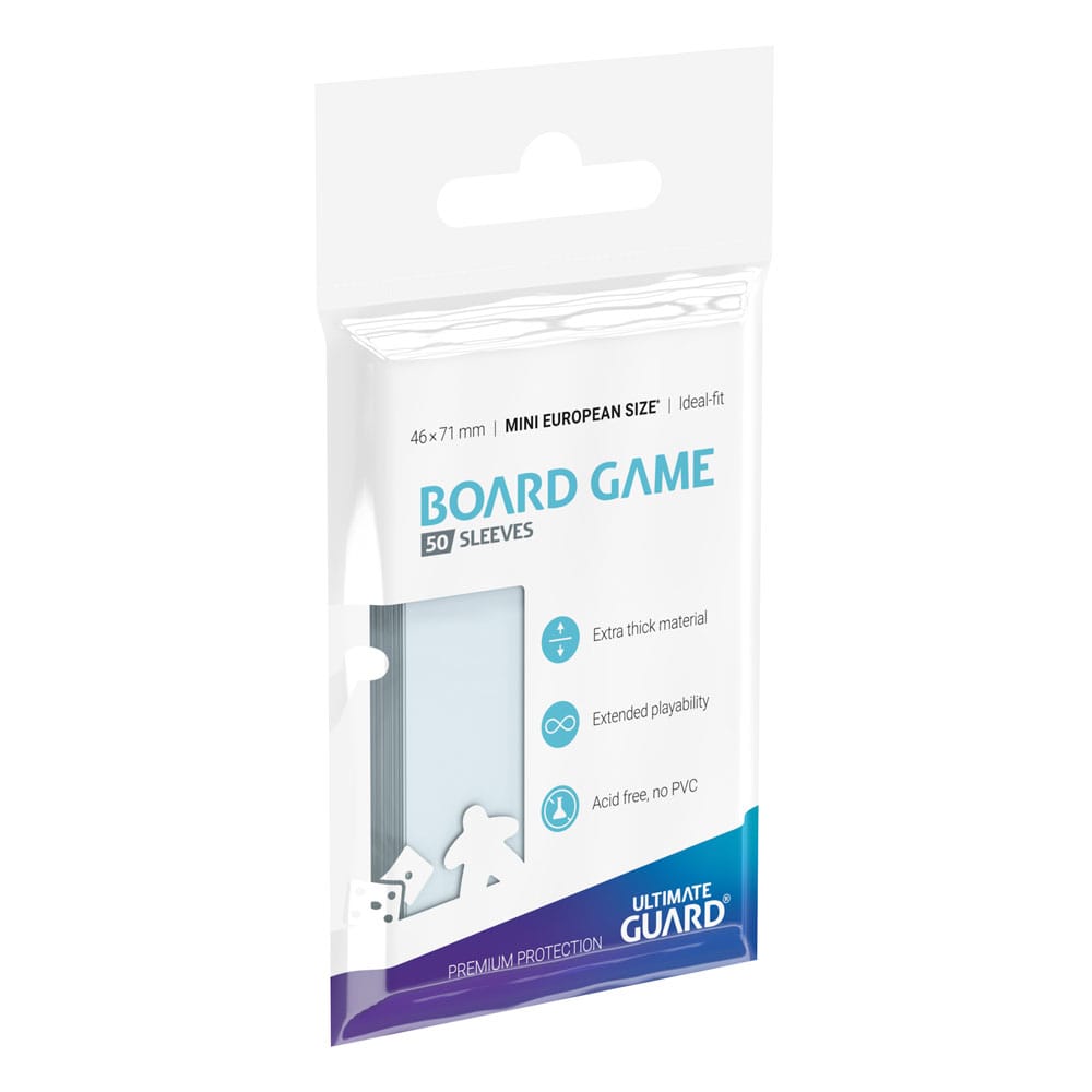 Ultimate Guard Board Game Sleeves Fifty Pack Mini European Size