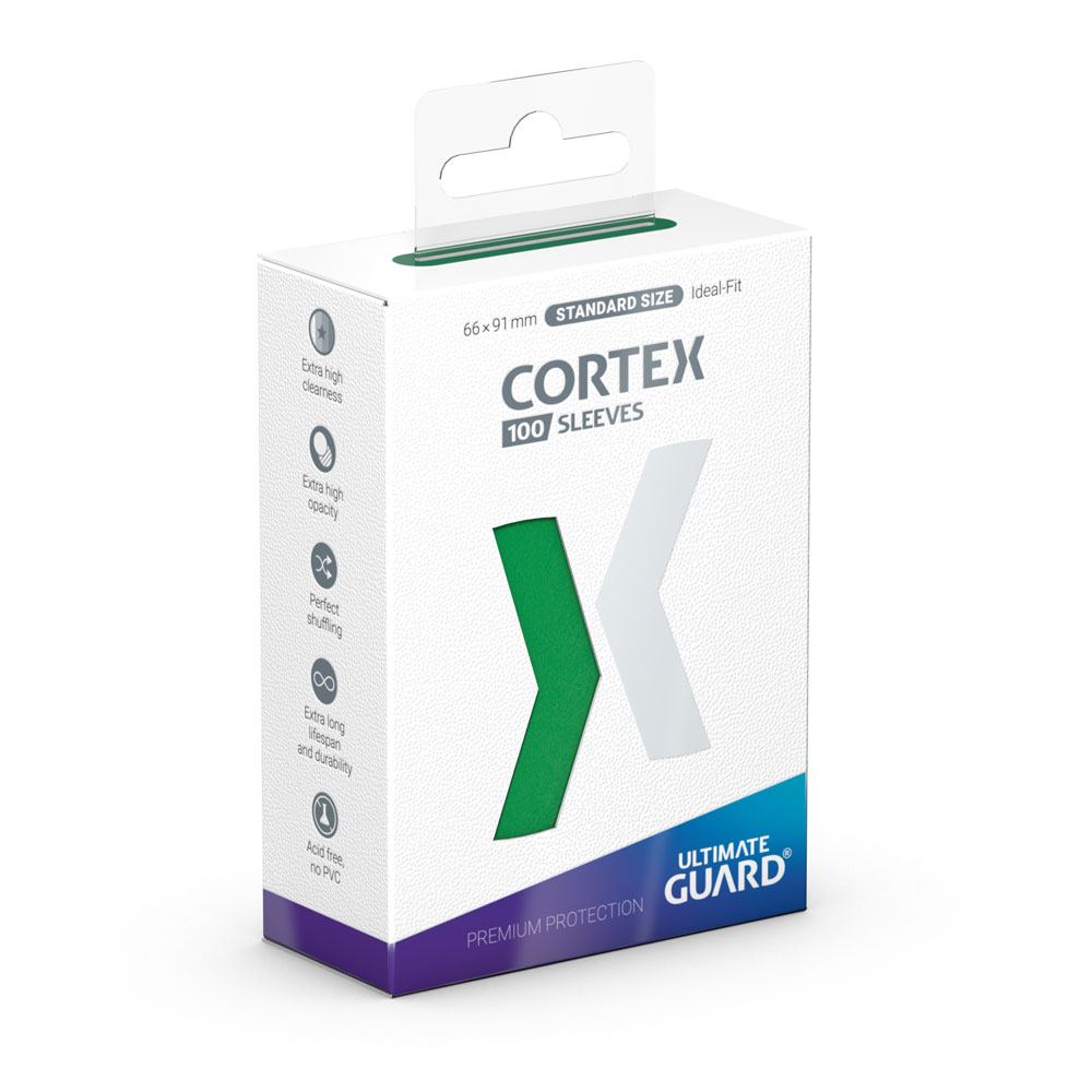 Ultimate Guard Cortex Sleeves Green Standard Size 100
