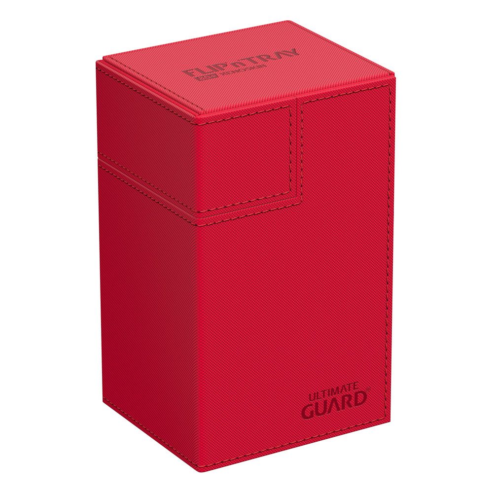 Ultimate Guard FlipnTray Red 80 Plus Xenoskin