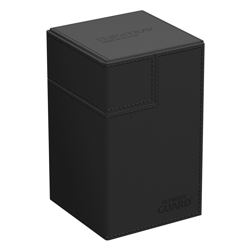 Ultimate Guard FlipnTray Black 100 Plus Xenoskin