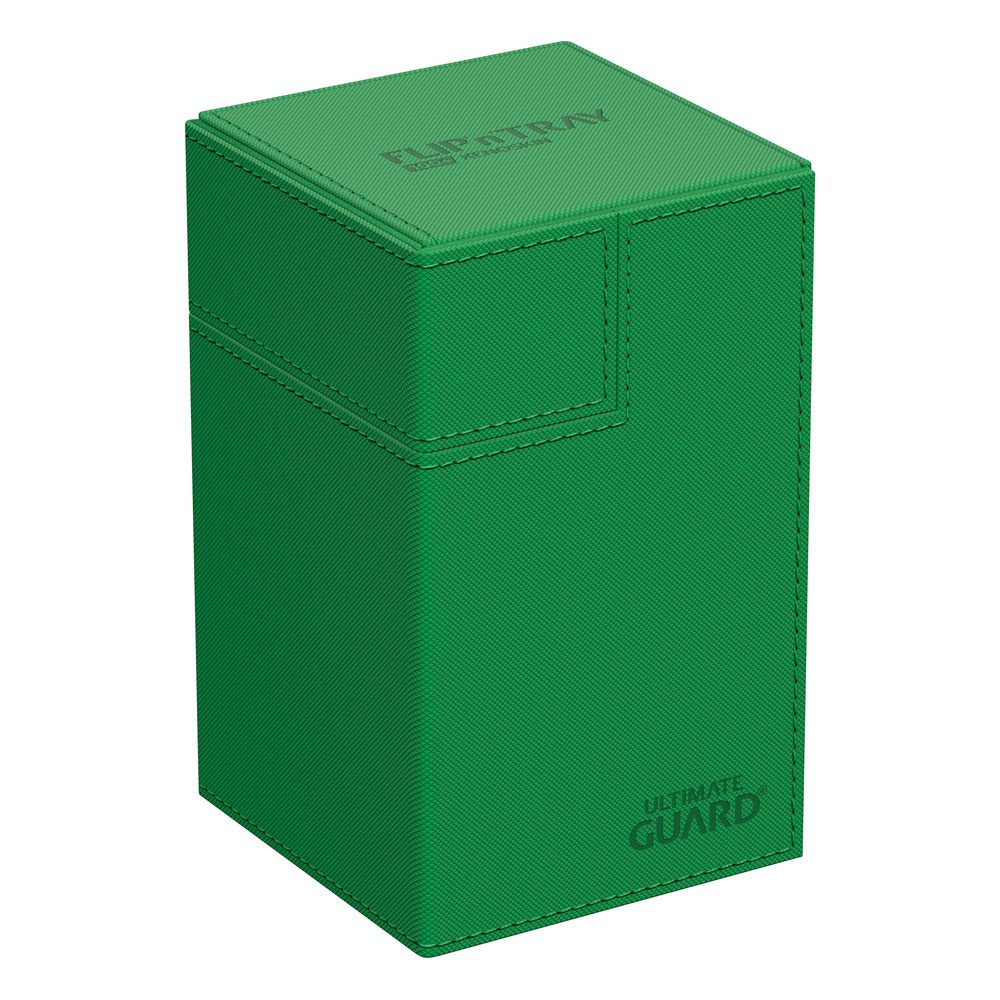 Ultimate Guard FlipnTray Green 100 Plus Xenoskin