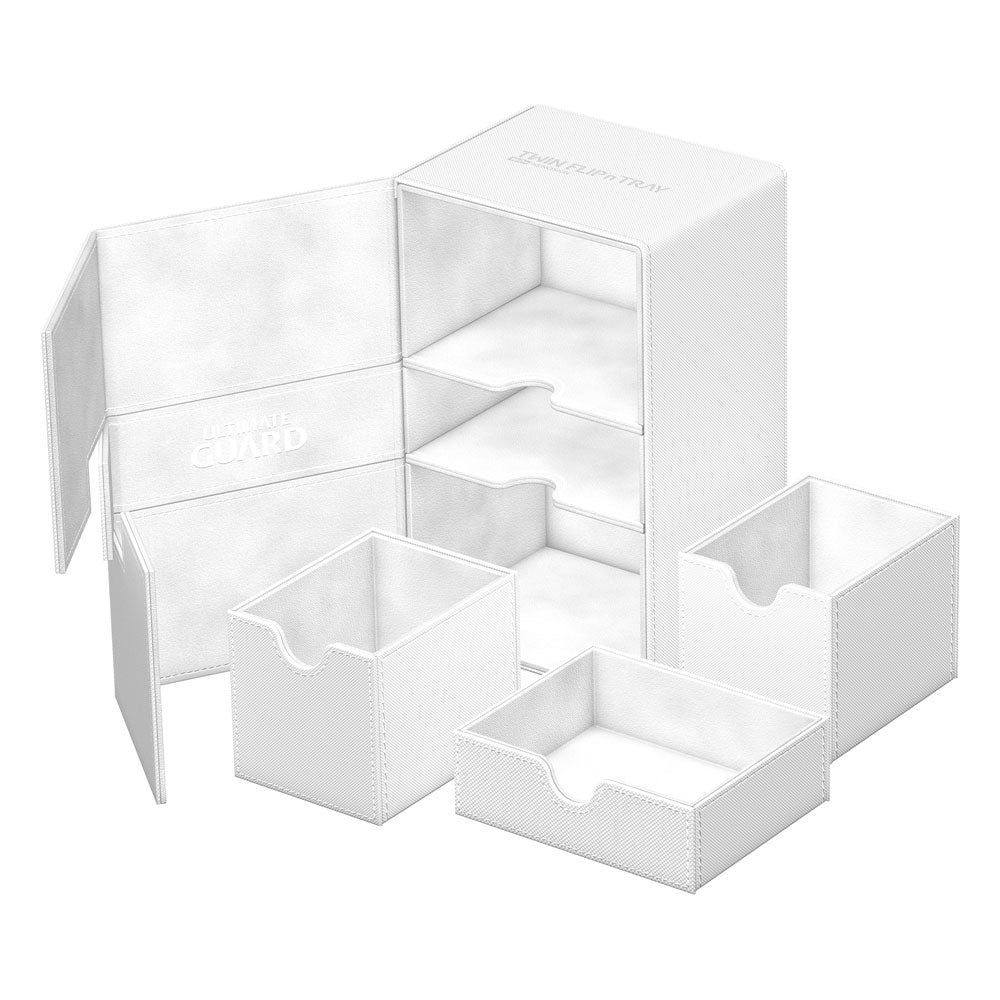 Ultimate Guard Twin FlipnTray White 160 Plus Xenoskin