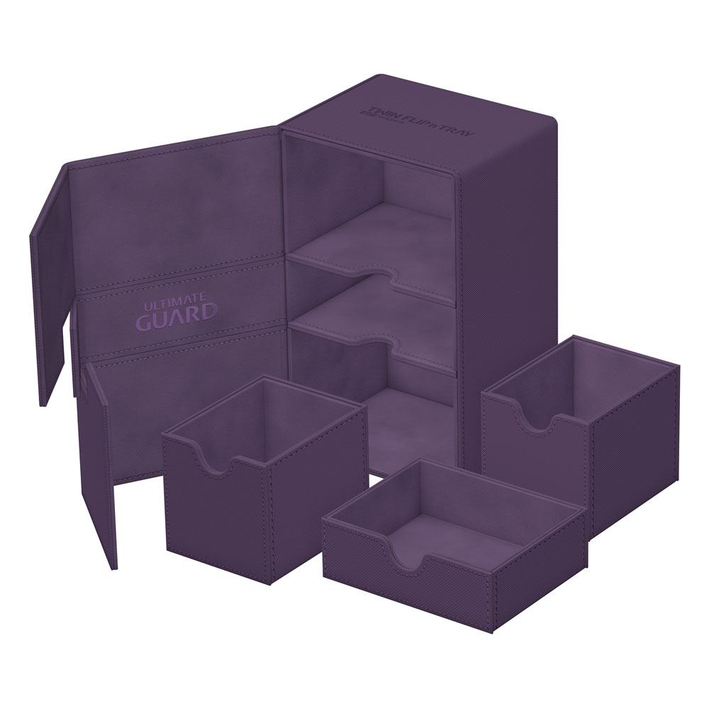 Ultimate Guard Twin FlipnTray Purple 160 Plus Xenoskin