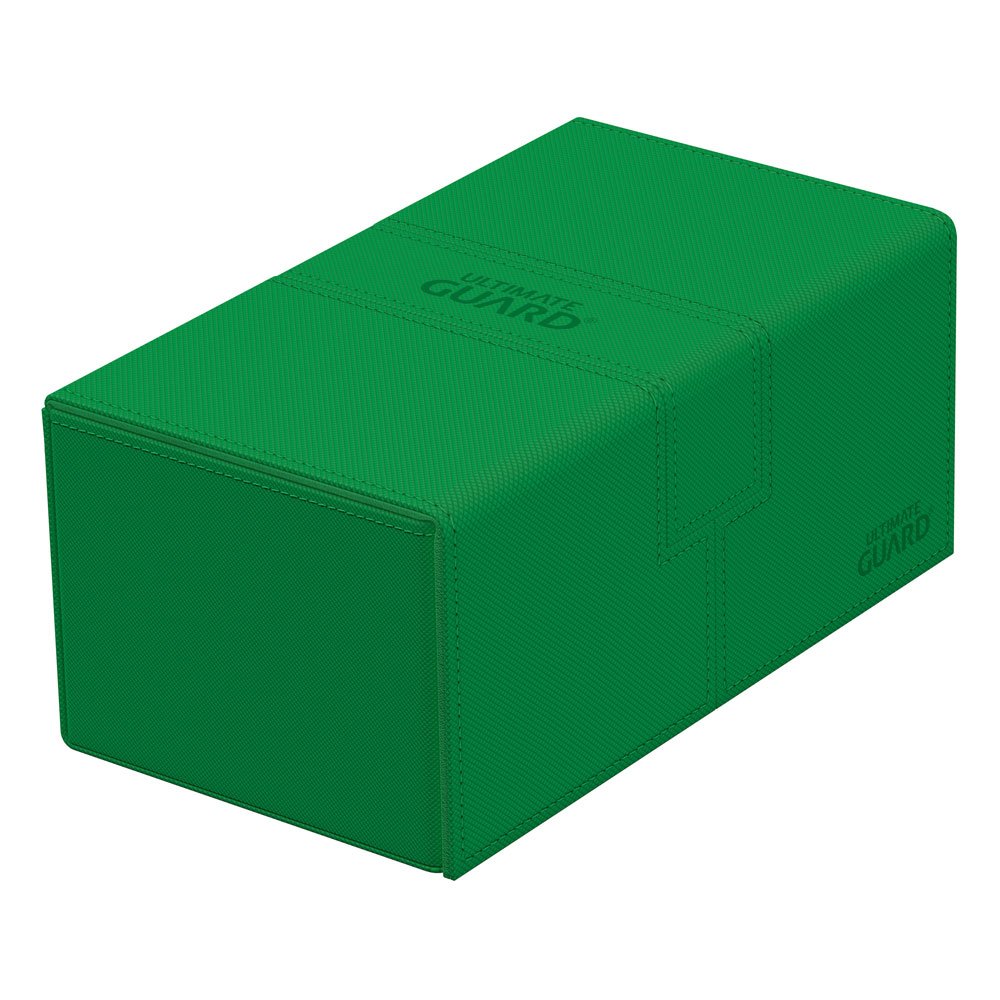 Ultimate Guard Twin FlipnTray Green 200 Plus Xenoskin