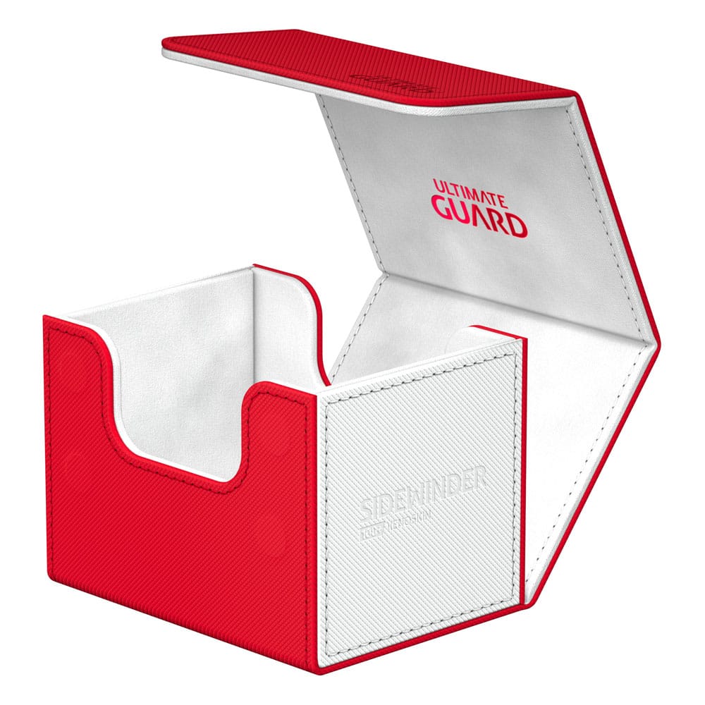 Ultimate Guard Red White Sidewinder 100 Plus Xenoskin Synergy Card Sleeves
