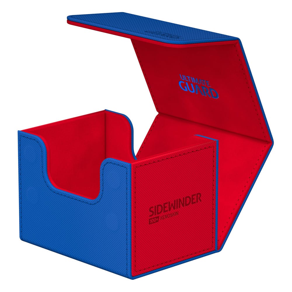 Ultimate Guard Blue Red Sidewinder 100 Plus Xenoskin Synergy Card Sleeves