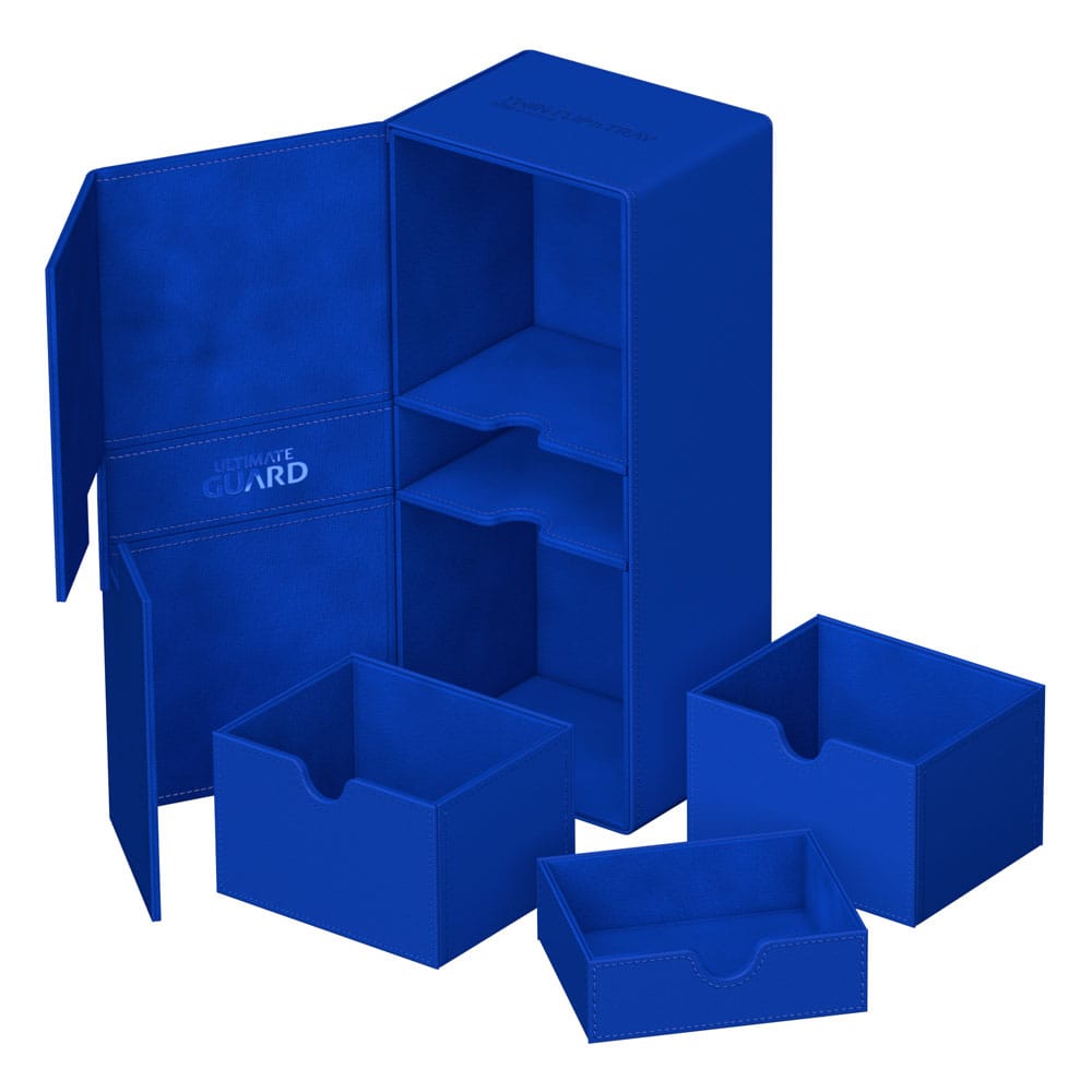Ultimate Guard Blue Twin Flip n Tray 266 Plus Xenoskin