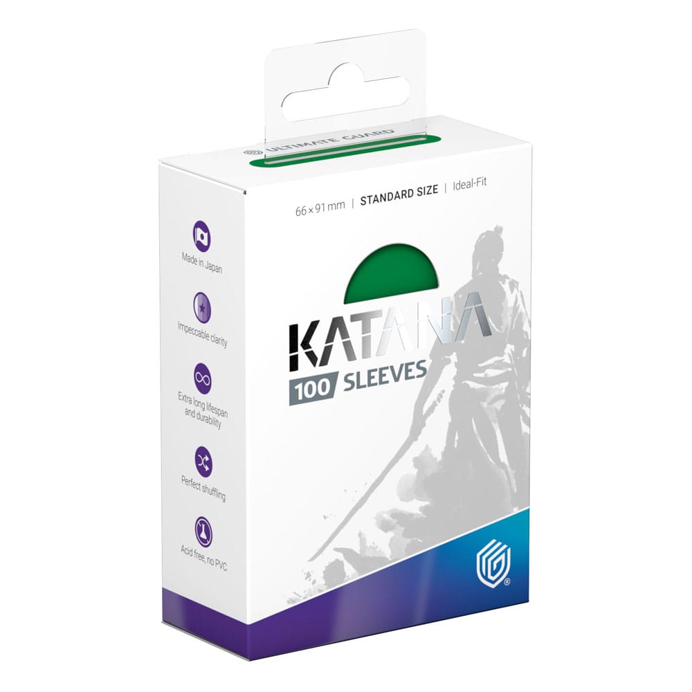 Ultimate Guard Jade Garden Katana Sleeves Standard Size 100