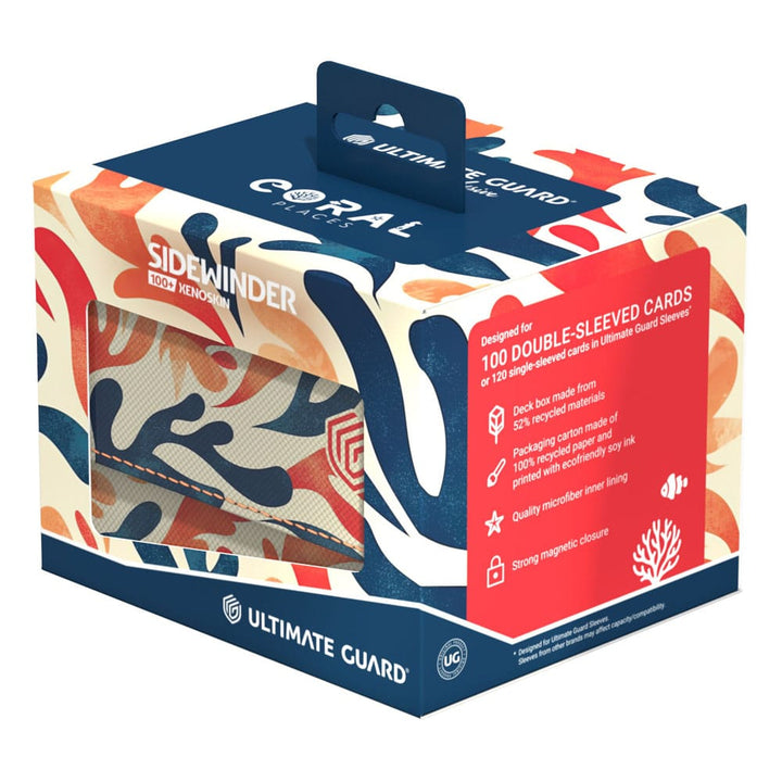Ultimate Guard Sidewinder 100 Plus Xenoskin 2025 Exclusive Coral Places Mellow Sea