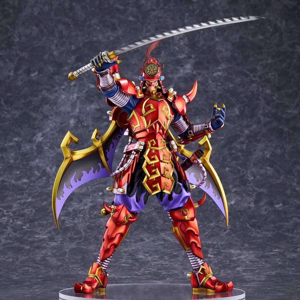 Yu Gi Oh Legendary Six Samurai Shi En Monster Figure Collection 35 cm