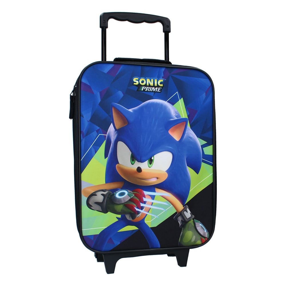 SEGA Sonic the Hedgehog Sonic I Was Made For This Trolley Suitcase 42 Centimeter