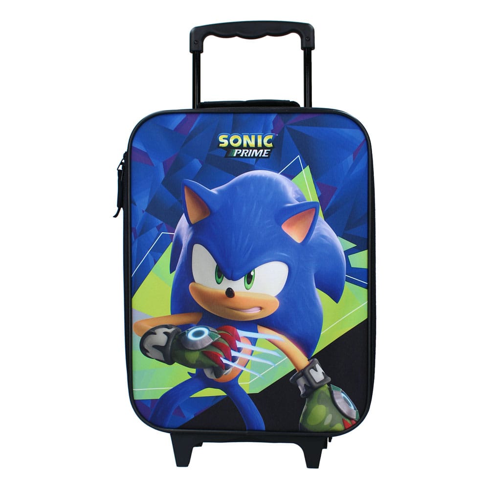 SEGA Sonic the Hedgehog Sonic I Was Made For This Trolley Suitcase 42 Centimeter