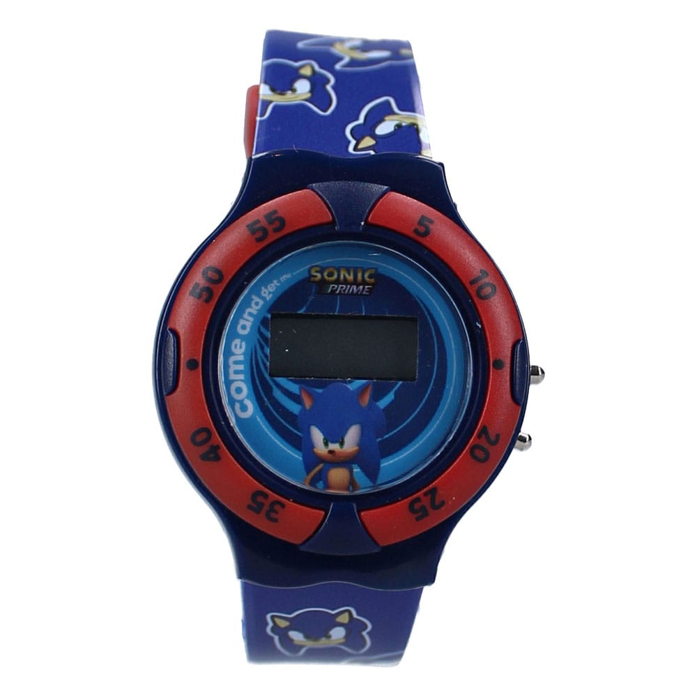 SEGA Sonic the Hedgehog Kids Wristwatch Sonic Time 215 Centimeter