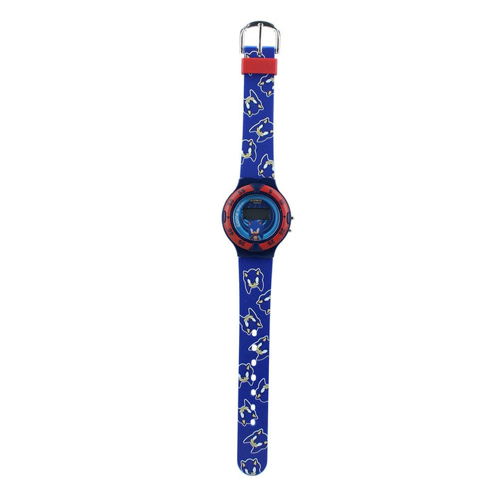 SEGA Sonic the Hedgehog Kids Wristwatch Sonic Time 215 Centimeter