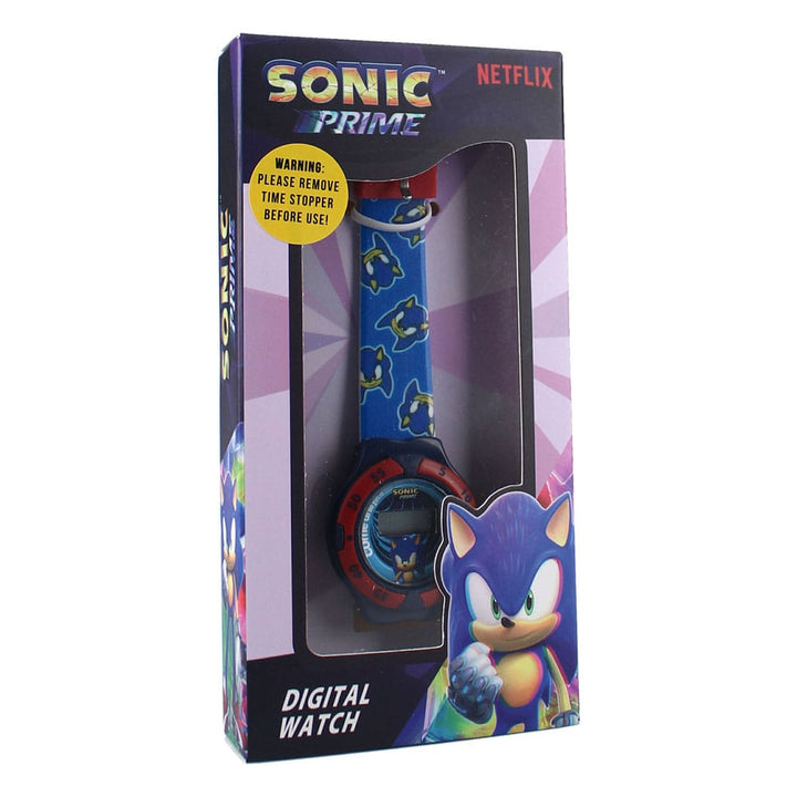 SEGA Sonic the Hedgehog Kids Wristwatch Sonic Time 215 Centimeter