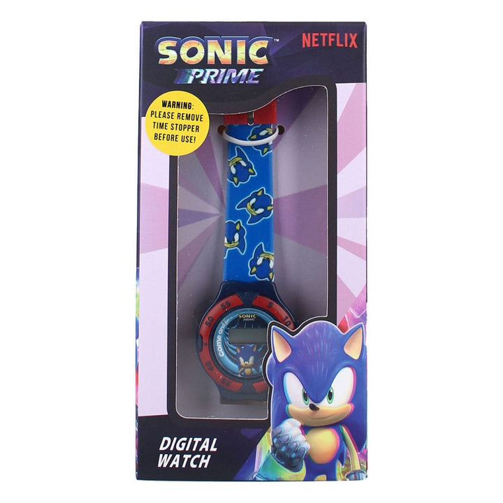 SEGA Sonic the Hedgehog Kids Wristwatch Sonic Time 215 Centimeter