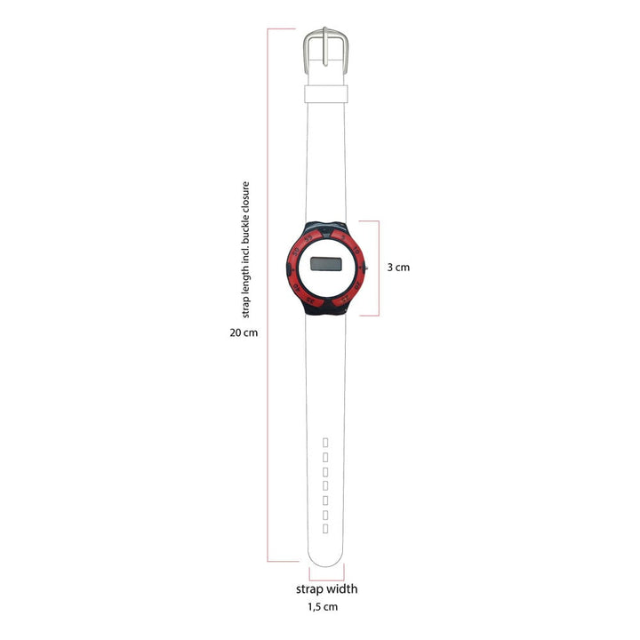 SEGA Sonic the Hedgehog Kids Wristwatch Sonic Time 215 Centimeter
