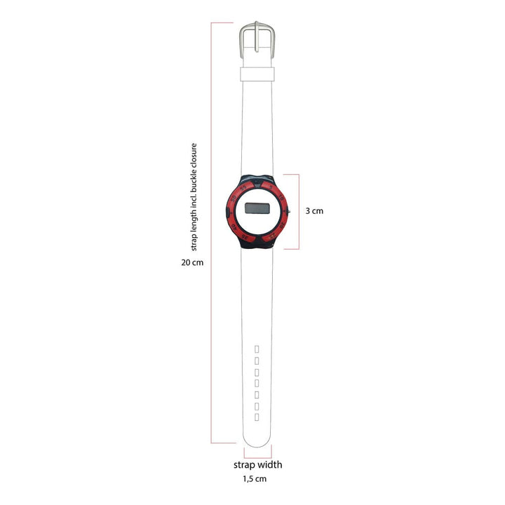 SEGA Sonic the Hedgehog Kids Wristwatch Sonic Time 215 Centimeter
