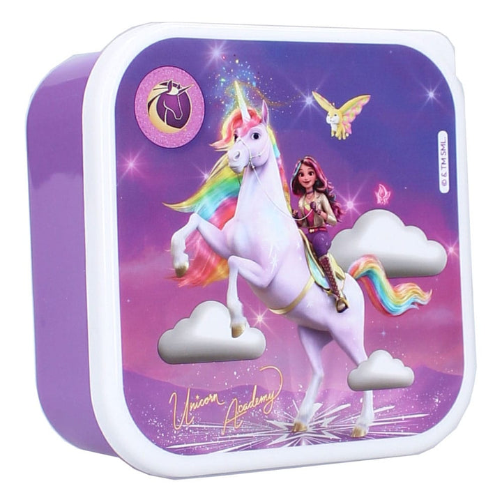 Unicorn Academy Fresh Bites Snack Box Set