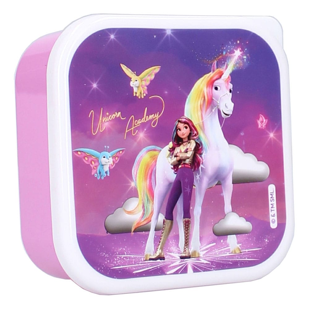 Unicorn Academy Fresh Bites Snack Box Set